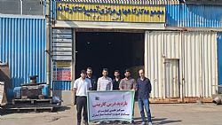 گزارش تصويری بازديد درس كاربينی دانشجويان مقطع كاردانی رشته مكانيك تاسيسات صنعتی از واحد صنعت( مكانيك) شركت صنايع چوب و كاغذ مازندران   