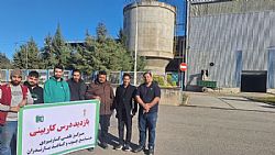 گزارش تصویری بازدید درس کاربینی دانشجویان مقطع کارشناسی رشته برق - برق صنعتی از واحد صنعت (الکترونیک) شرکت صنایع چوب و کاغذ مازندران  