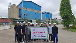 گزارش تصويری بازديد درس كاربينی دانشجويان مقطع كاردانی و کارشناسی رشته مكانيك تاسيسات صنعتی از واحد صنعت( مكانيك) شركت صنايع چوب و كاغذ مازندران   