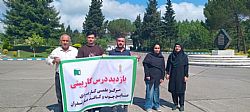 گزارش تصویری بازدید درس کاربینی دانشجویان مقطع کاردانی مدیریت کسب و کار از امور اداری شرکت صنایع چوب و کاغذ مازندران 