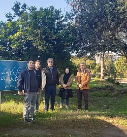  بازدید درس کاربینی دانشجویان مقطع کاردانی رشته گیاه پزشکی از ایستگاه تحقیقات باغبانی وابسته به مرکز کشاورزی مازندران  